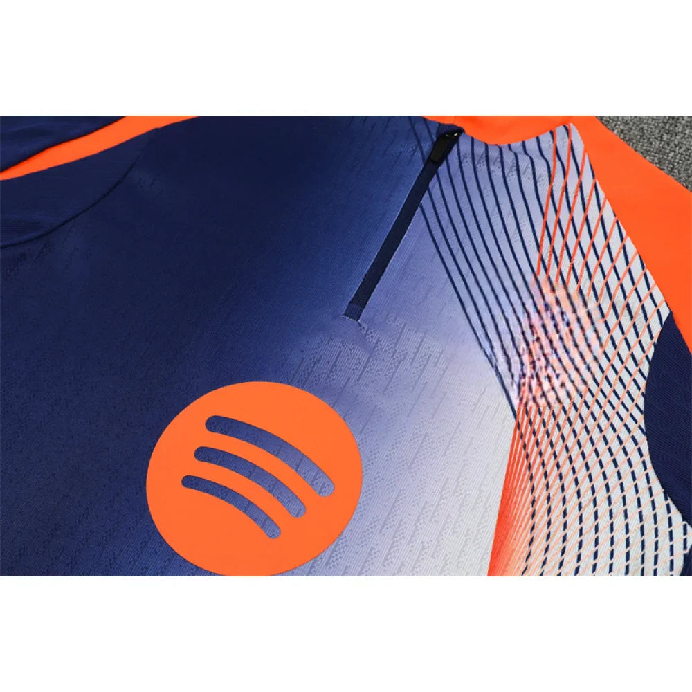 Chandal Barcelona 25-26, media cremallera, Modelo 9 (ENTREGA EN 24-72 HORAS)