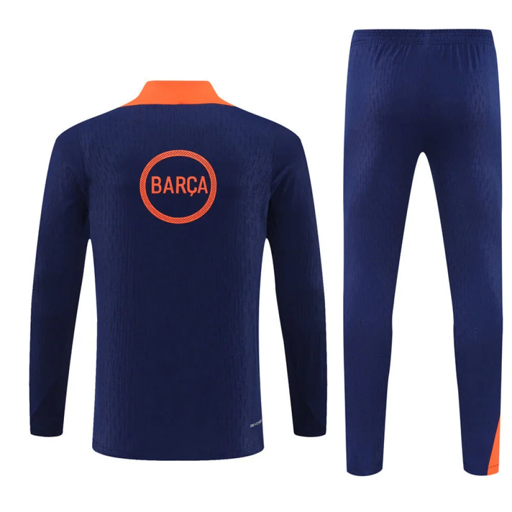 Chandal Barcelona 25-26, media cremallera, Modelo 9 (ENTREGA EN 24-72 HORAS)