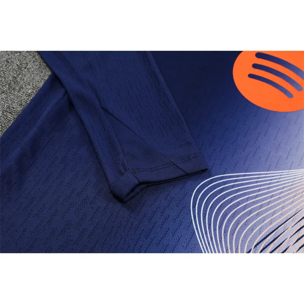 Chandal Barcelona 25-26, media cremallera, Modelo 9 (ENTREGA EN 24-72 HORAS)