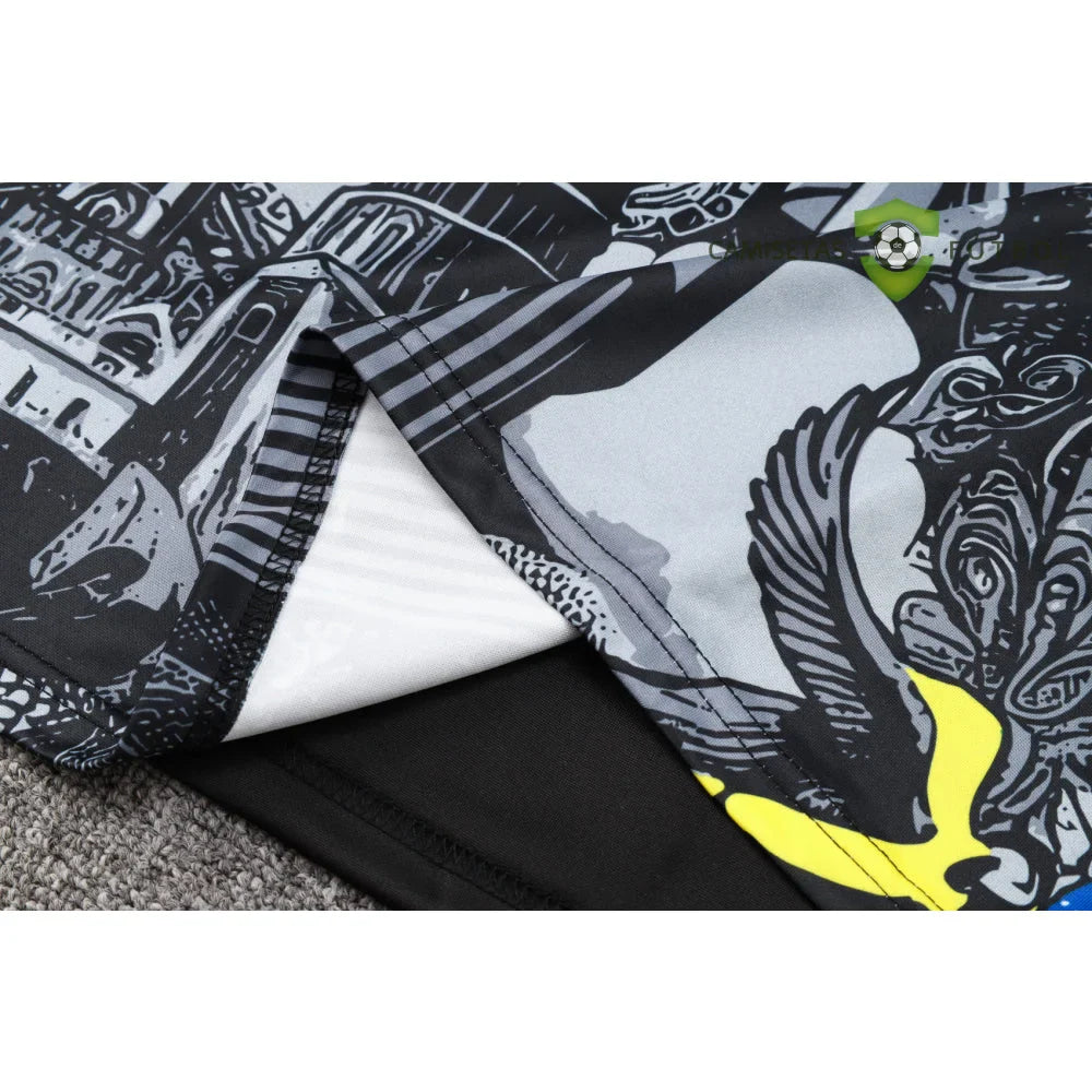 Chandal Brasil 24-25, media cremallera, Modelo 6 (ENTREGA EN 24-72 HORAS)