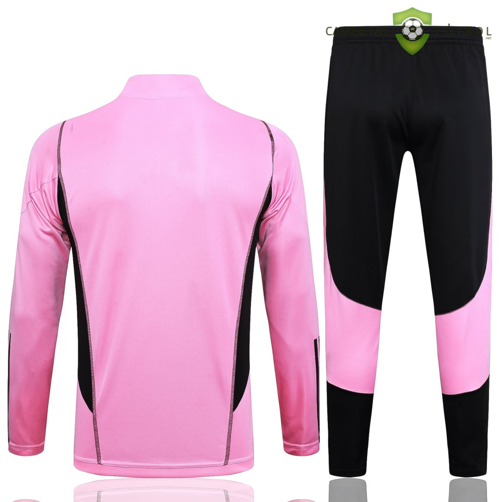 Chandal Inter Miami 23-24, media cremallera, Modelo 3 (ENTREGA EN 24-72 HORAS)
