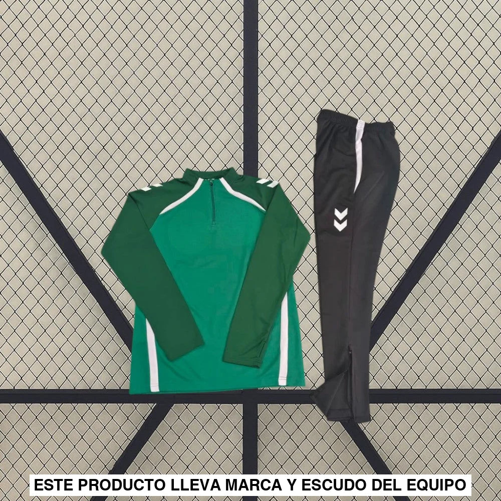 Chandal Real Betis 25-26, media cremallera, Modelo 1 (ENTREGA EN 24-72 HORAS)