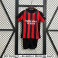Equipación AC Milan 25-26, Local, Niño