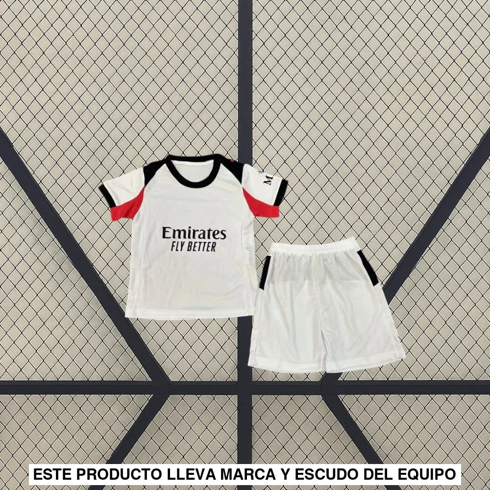 Equipación AC Milan 25-26, Visitante, Niño