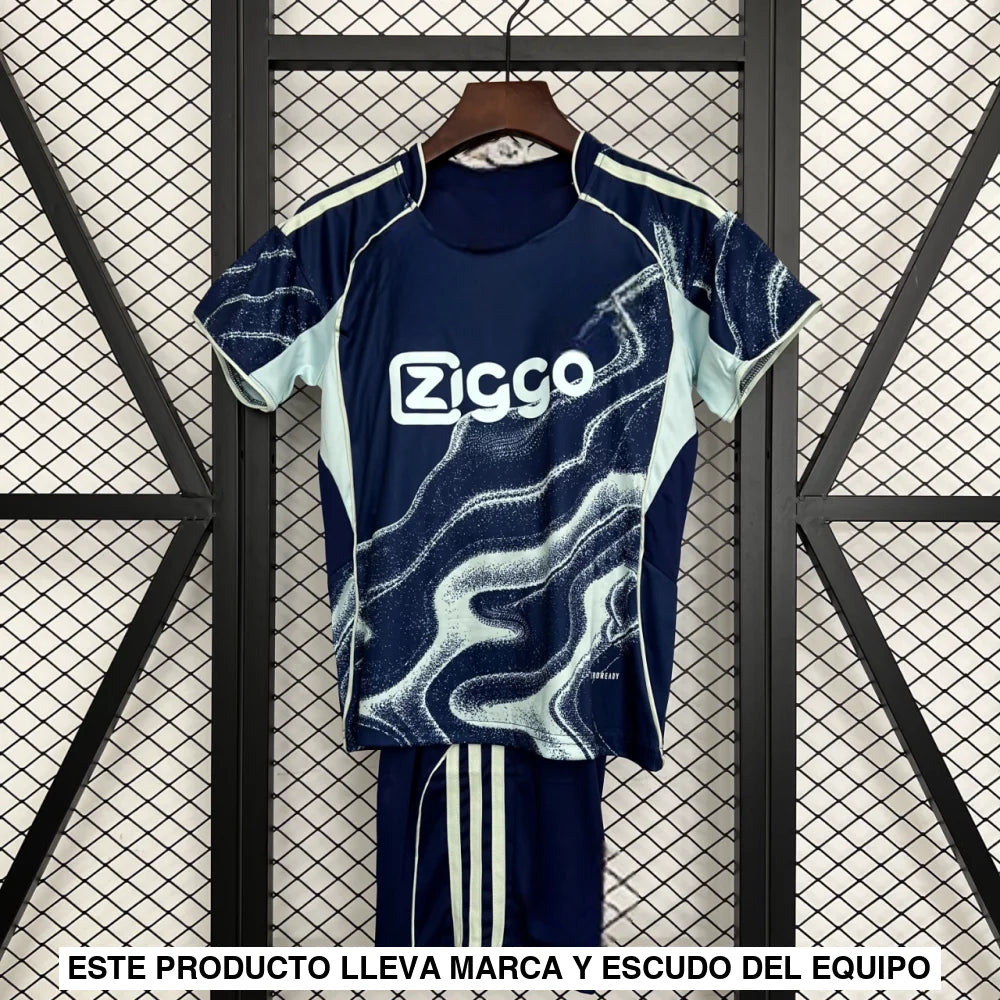 Equipación Ajax 25-26, Visitante, Niño