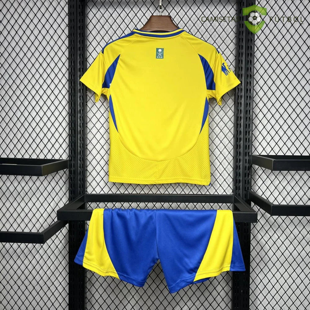 Equipación Al-Nassr 24-25, Local, Niño (ENTREGA EN 24-72 HORAS)