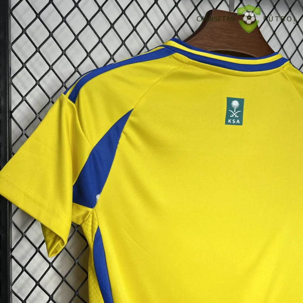 Equipación Al-Nassr 24-25, Local, Niño (ENTREGA EN 24-72 HORAS)