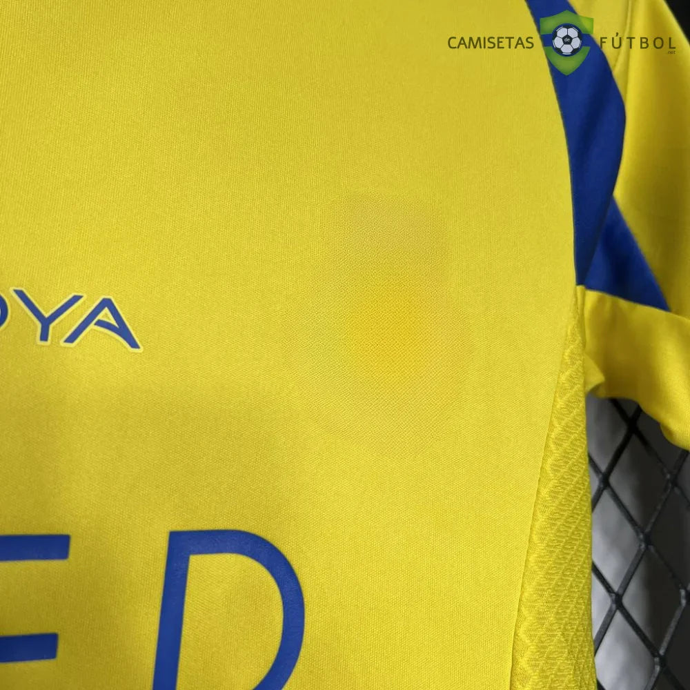 Equipación Al-Nassr 24-25, Local, Niño (ENTREGA EN 24-72 HORAS)