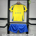 Equipación Al-Nassr 24-25, Local, Niño (ENTREGA EN 24-72 HORAS)