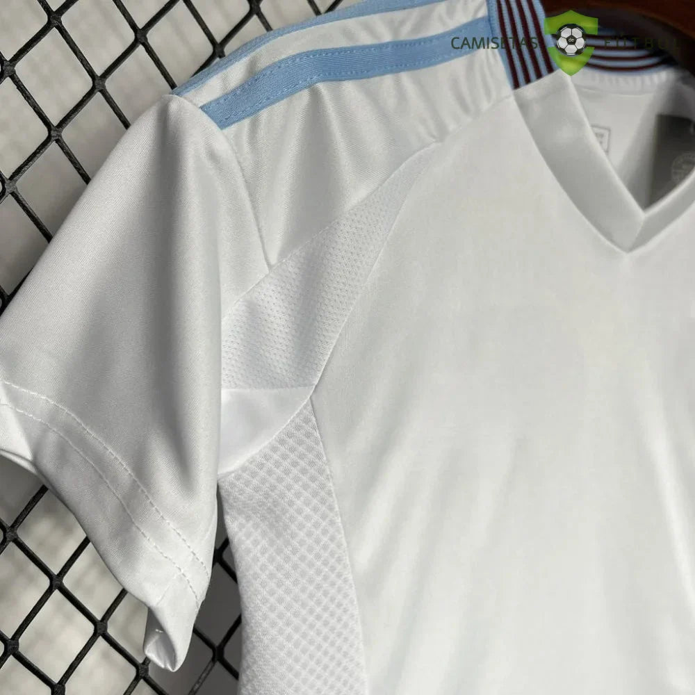 Equipación Aston Villa 24-25, Visitante, Niño