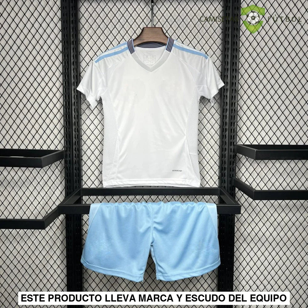 Equipación Aston Villa 24-25, Visitante, Niño