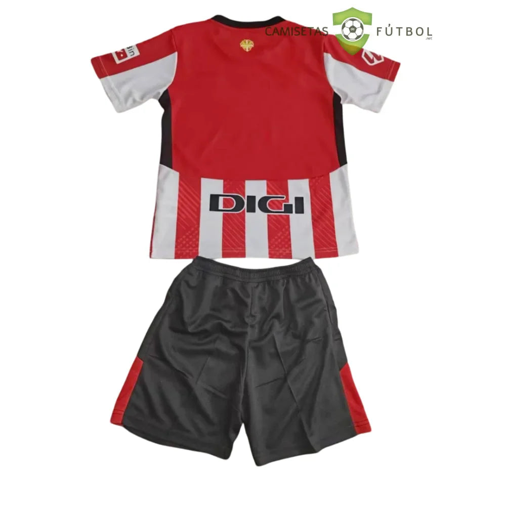 Equipación Athletic de Bilbao 24-25, Local, Niño