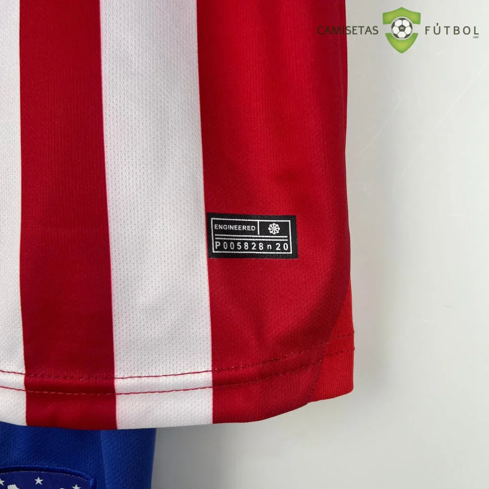 Equipación Atlético de Madrid 23-24, Local, Niño (ENTREGA EN 24-72 HORAS)