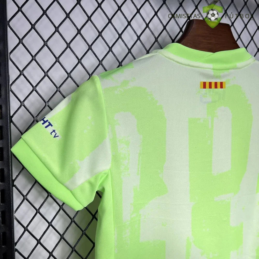 Equipación Barcelona 24-25, 3ª Equipacion, Niño (ENTREGA EN 24-72 HORAS)