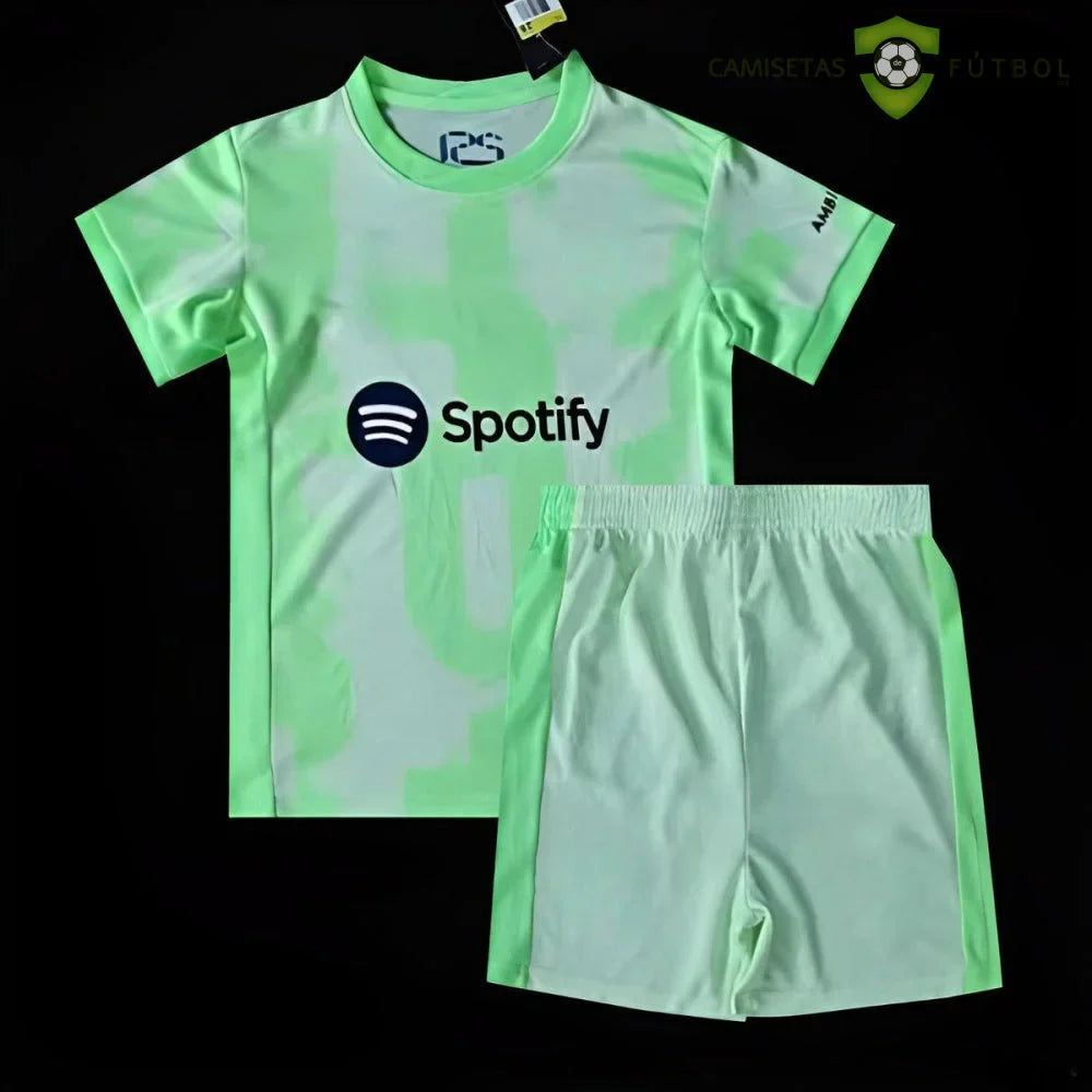 Equipación Barcelona 24-25, 3ª Equipacion, Niño (ENTREGA EN 24-72 HORAS)