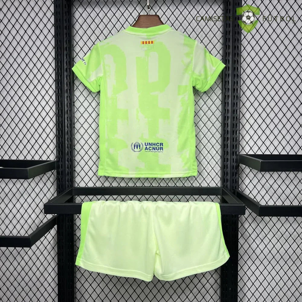 Equipación Barcelona 24-25, 3ª Equipacion, Niño (ENTREGA EN 24-72 HORAS)