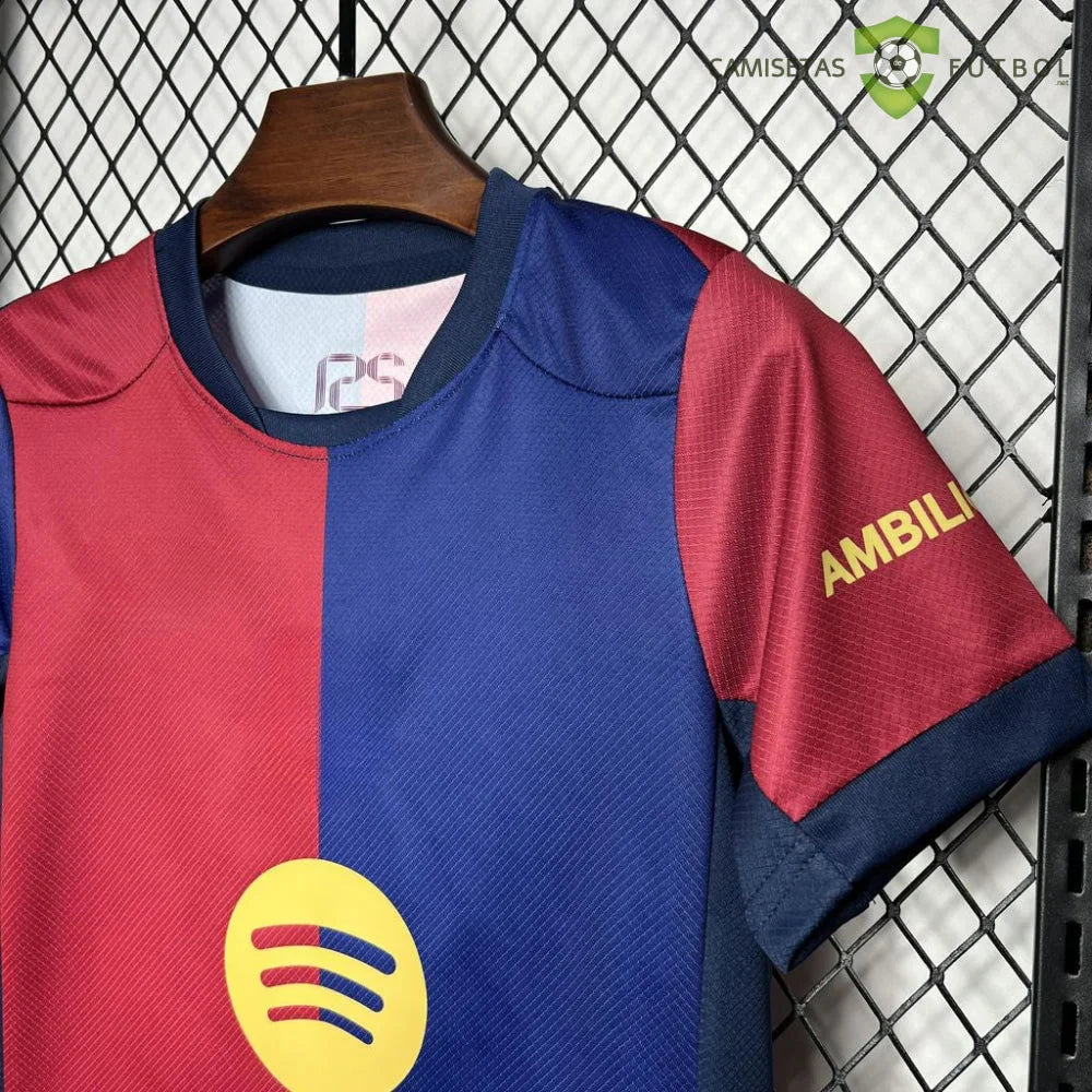 Equipación Barcelona 24-25, Local Version Stadium, Niño
