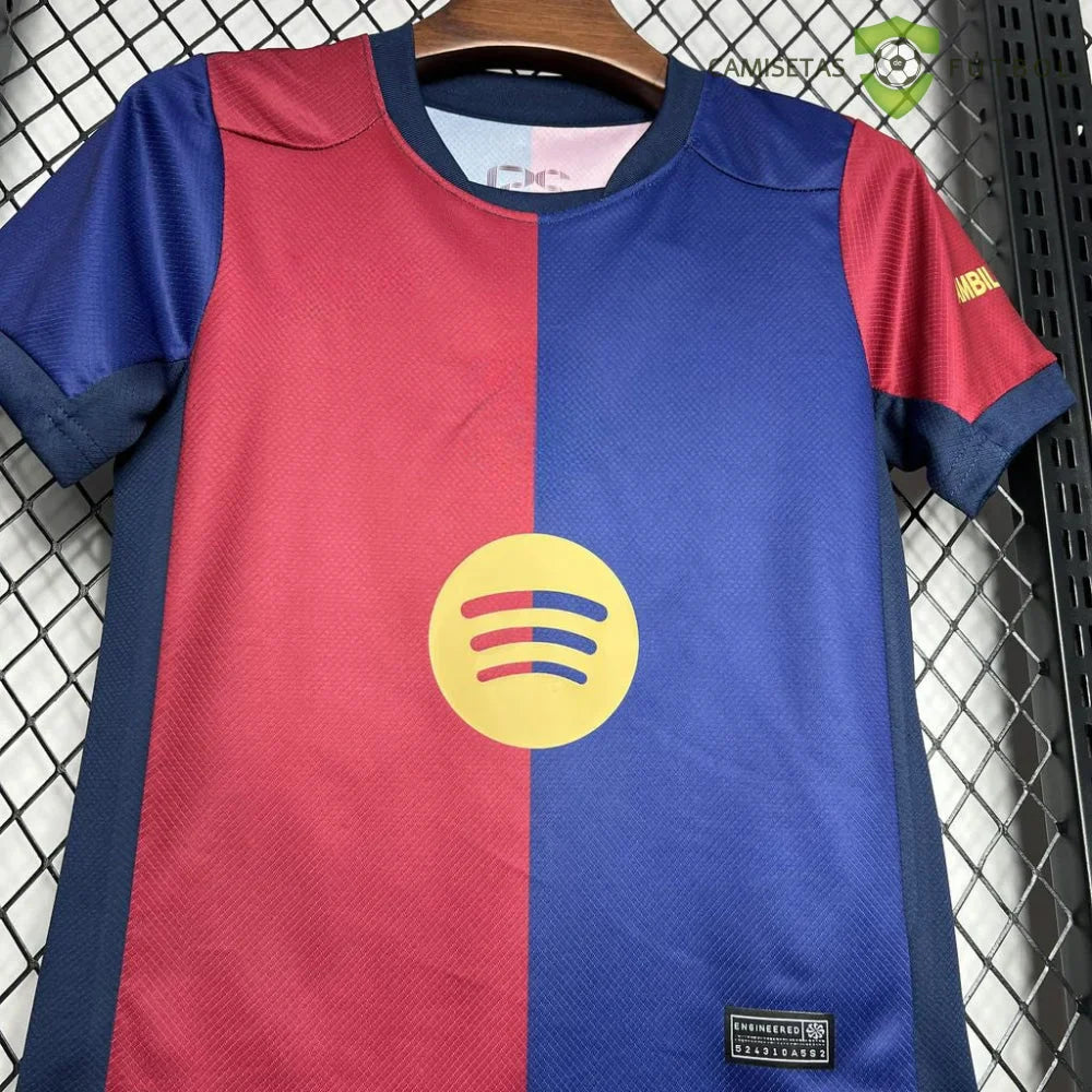 Equipación Barcelona 24-25, Local Version Stadium, Niño