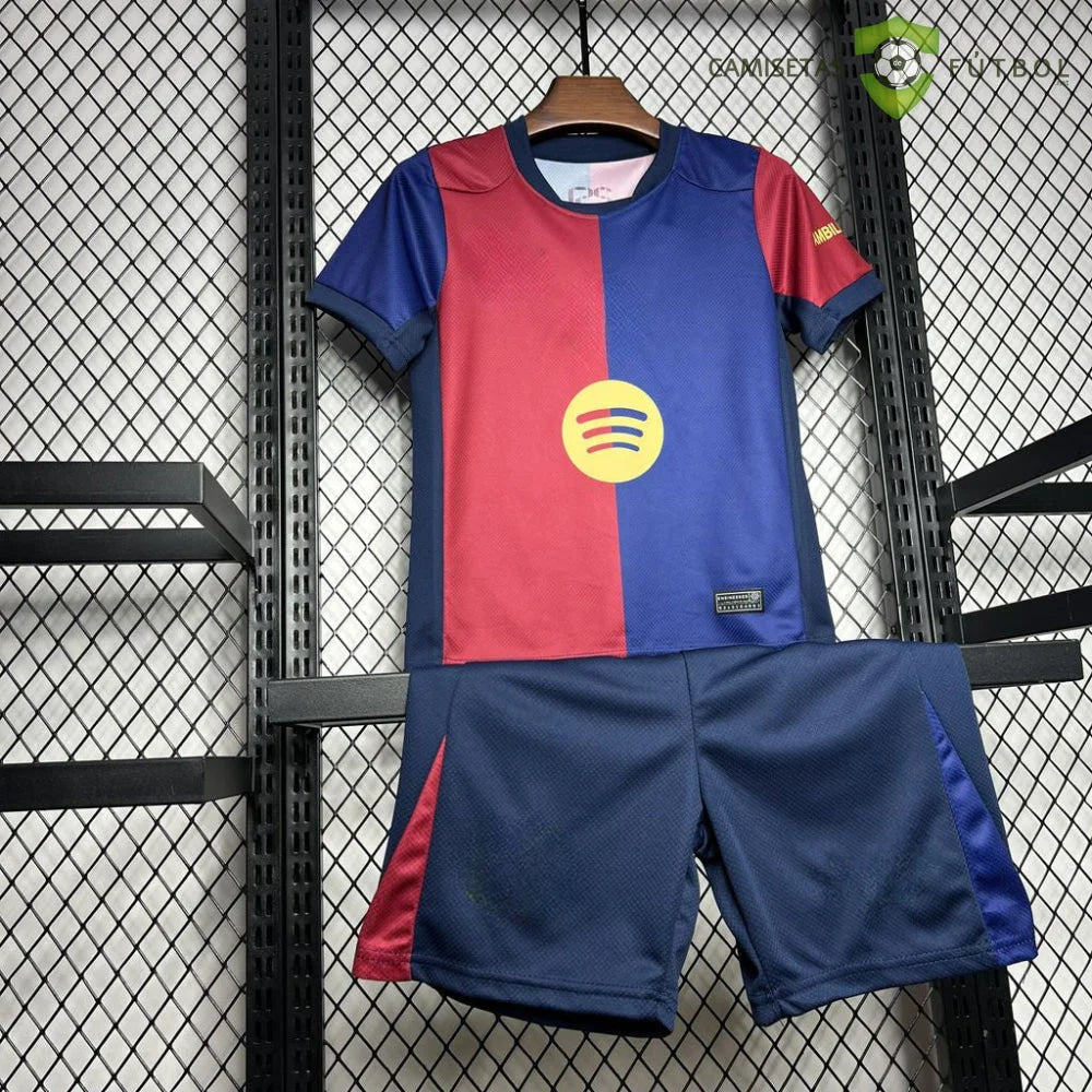 Equipación Barcelona 24-25, Local Version Stadium, Niño