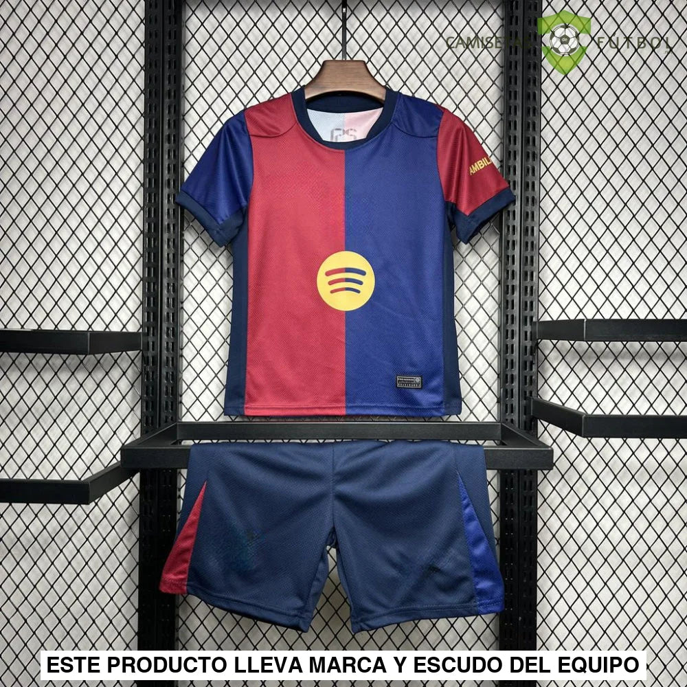 Equipación Barcelona 24-25, Local Version Stadium, Niño
