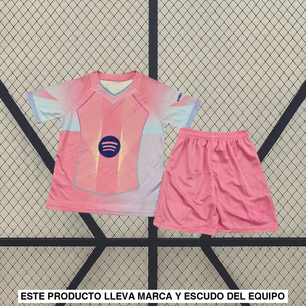 Equipación Barcelona 25-26, Edición especial rosa.