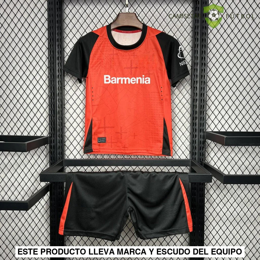 Equipación Bayer Leverkusen 24-25, Local, Niño