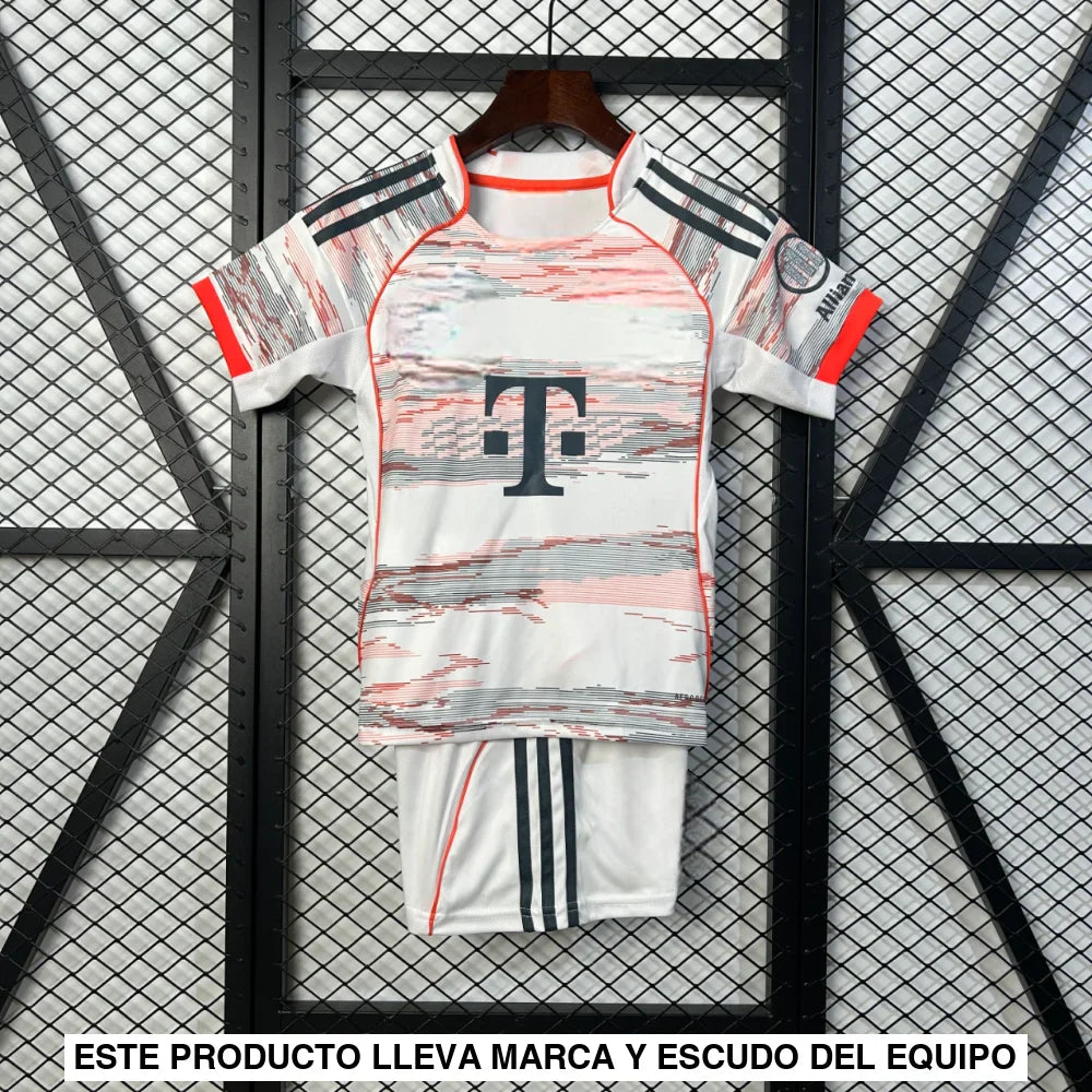 Equipación Bayern Munich 25-26, Visitante, Niño
