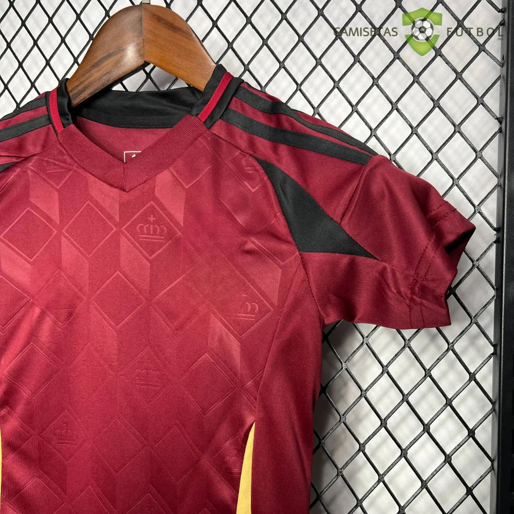 Equipación Belgica 24-25, Local, UEFA Euro 2024, Niño
