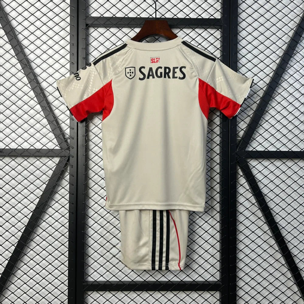 Equipación Benfica 25-26, Visitante Beige, Niño