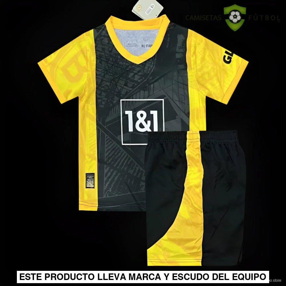 Equipación Borussia Dortmund 24-25, Edición Especial 50 Años, Niño