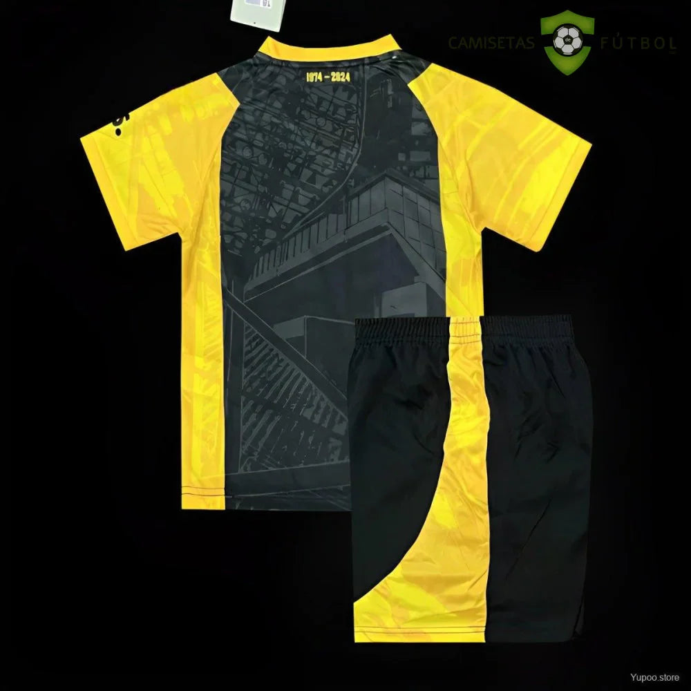 Equipación Borussia Dortmund 24-25, Edición Especial 50 Años, Niño