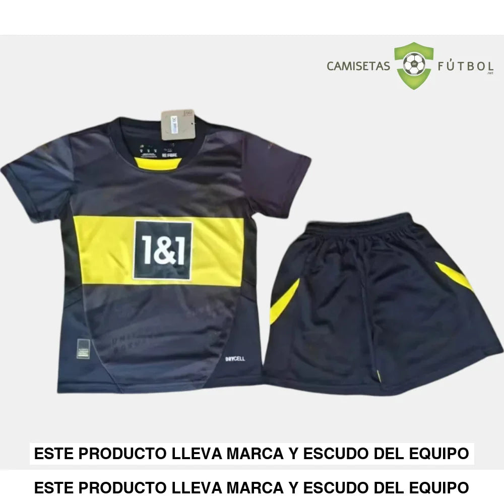 Equipación Borussia Dortmund 24-25, Visitante, Niño