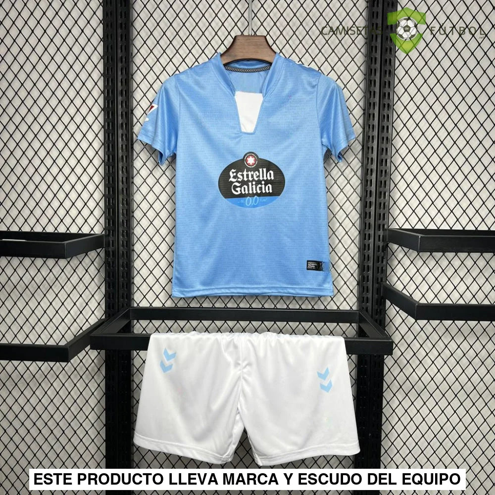 Equipación Celta de Vigo 24-25, Local, Niño (ENTREGA EN 24-72 HORAS)