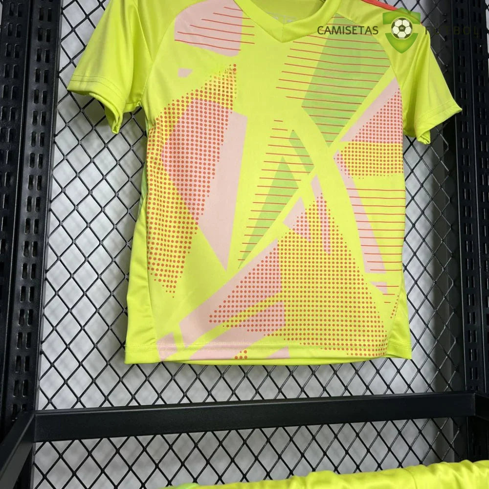 Equipación Celtic 24-25, Portero Amarillo, Niño