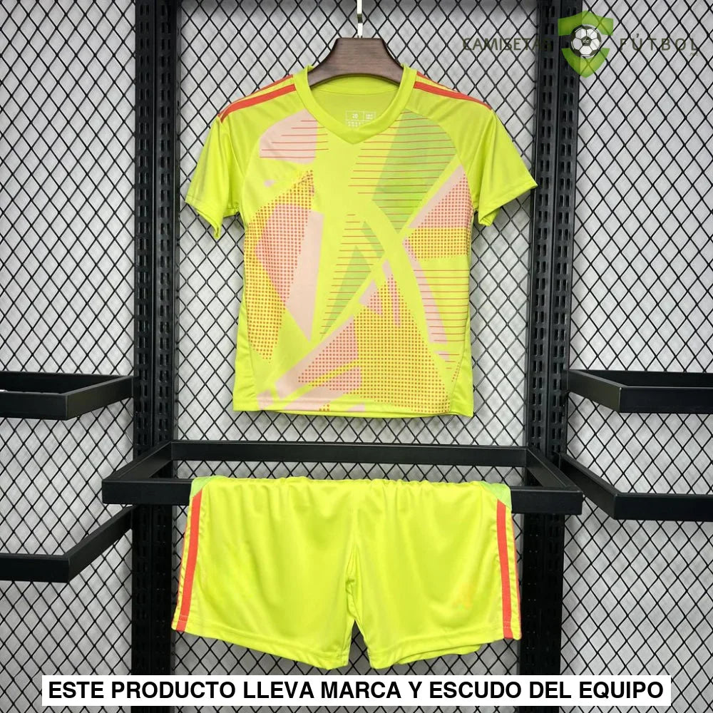 Equipación Celtic 24-25, Portero Amarillo, Niño