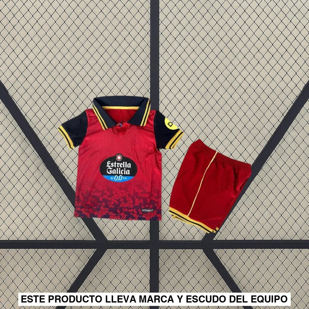 Equipación Deportivo La Coruña 25-26, Visitante, Niño