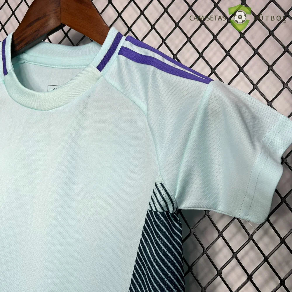 Equipación Escocia 24-25, Visitante, UEFA Euro 2024, Niño