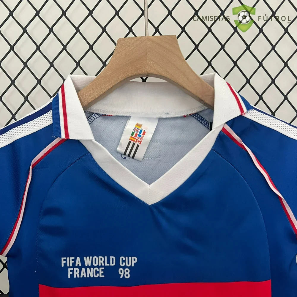 Equipación Francia 98-99, Local, Niño (Versión Retro)
