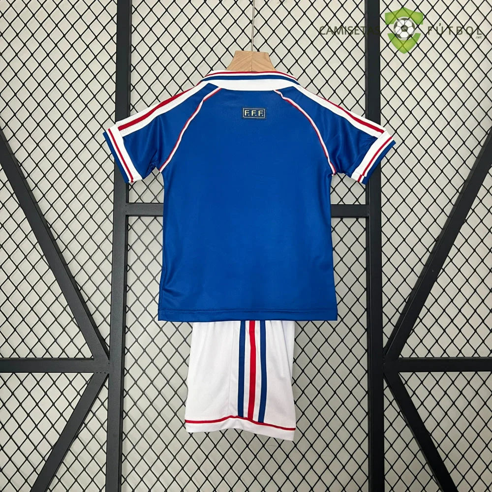 Equipación Francia 98-99, Local, Niño (Versión Retro)