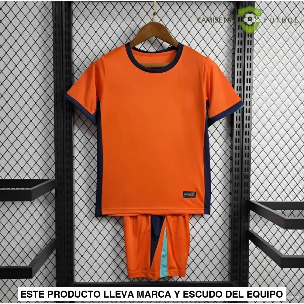 Equipación Holanda 24-25, Local, UEFA Euro 2024, Niño