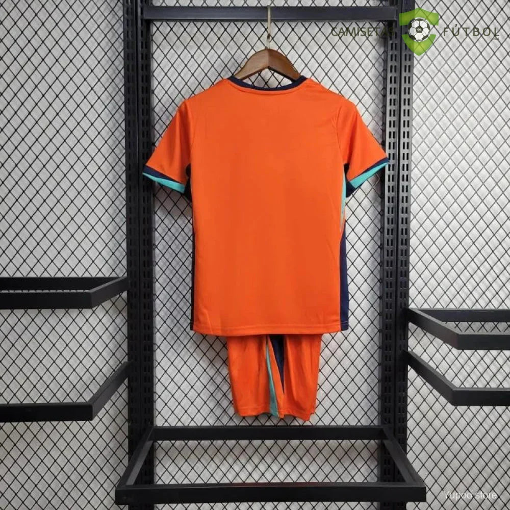 Equipación Holanda 24-25, Local, UEFA Euro 2024, Niño
