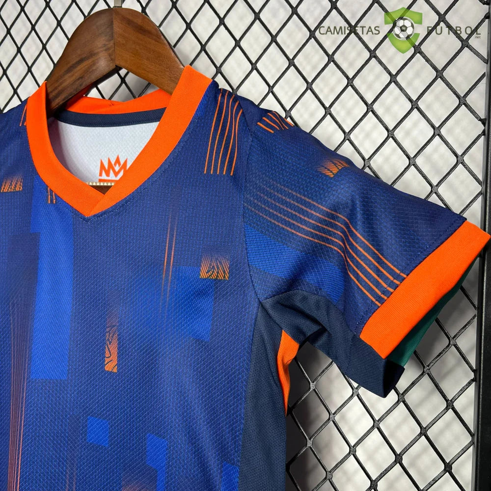 Equipación Holanda 24-25, Visitante, UEFA Euro 2024, Niño