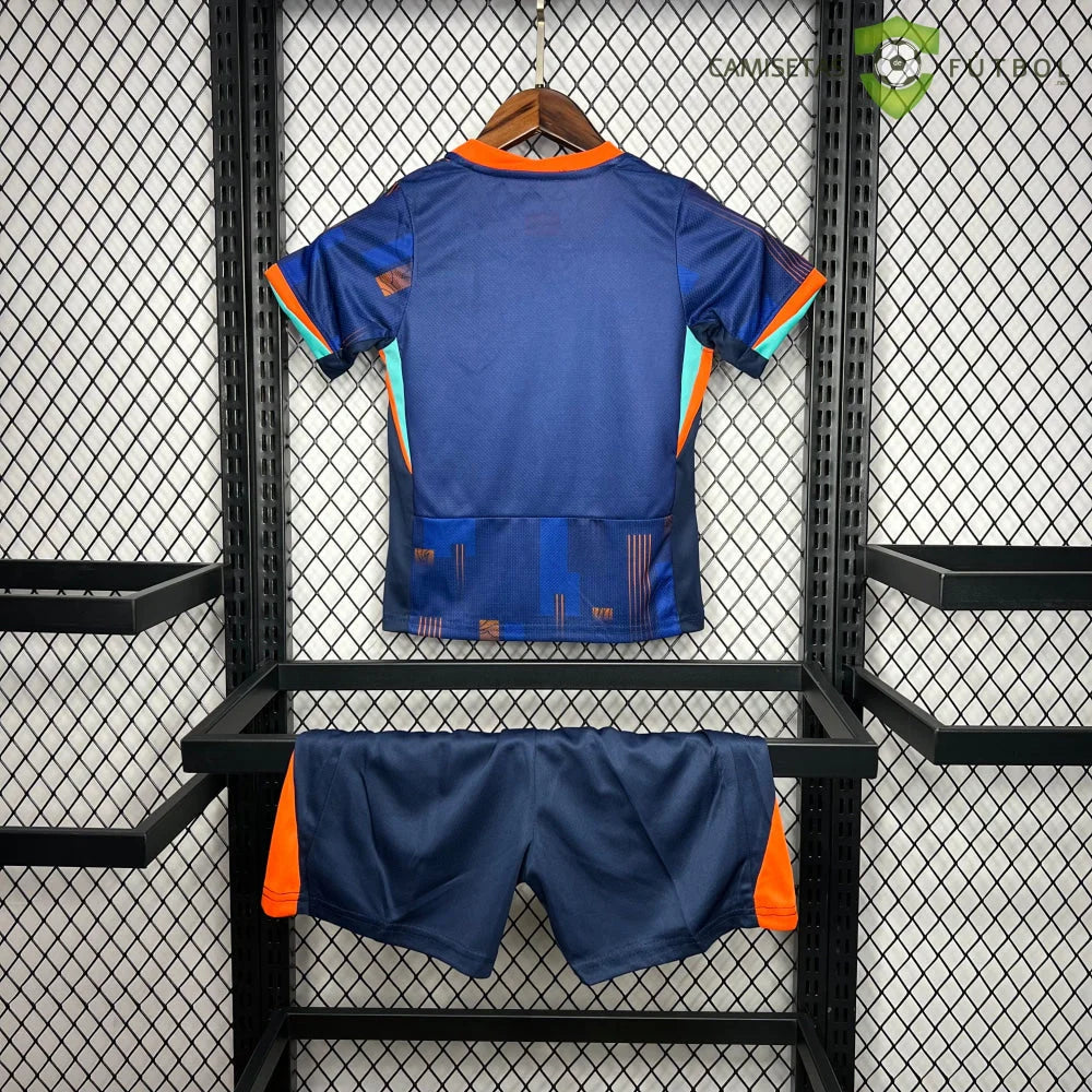 Equipación Holanda 24-25, Visitante, UEFA Euro 2024, Niño