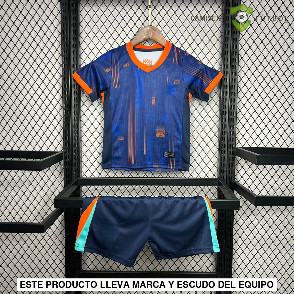 Equipación Holanda 24-25, Visitante, UEFA Euro 2024, Niño