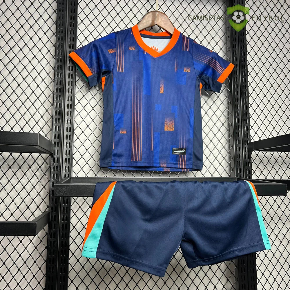 Equipación Holanda 24-25, Visitante, UEFA Euro 2024, Niño