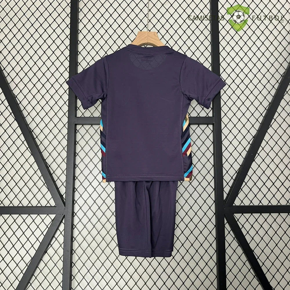 Equipación Inglaterra 24-25, Visitante, UEFA Euro 2024, Niño