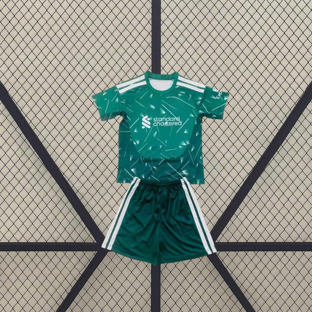 Equipación Liverpool 26-27, Portero Verde, Niño