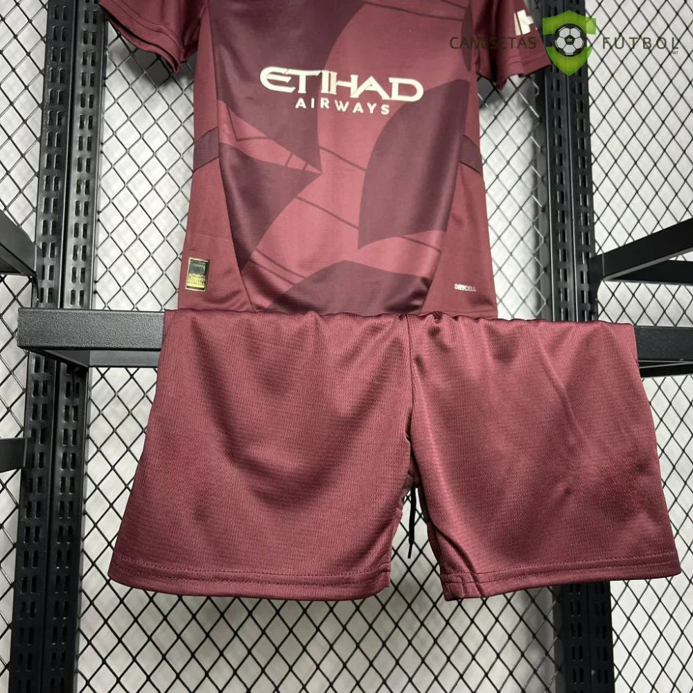 Equipación Manchester City 24-25, 3ª Equipacion, Niño