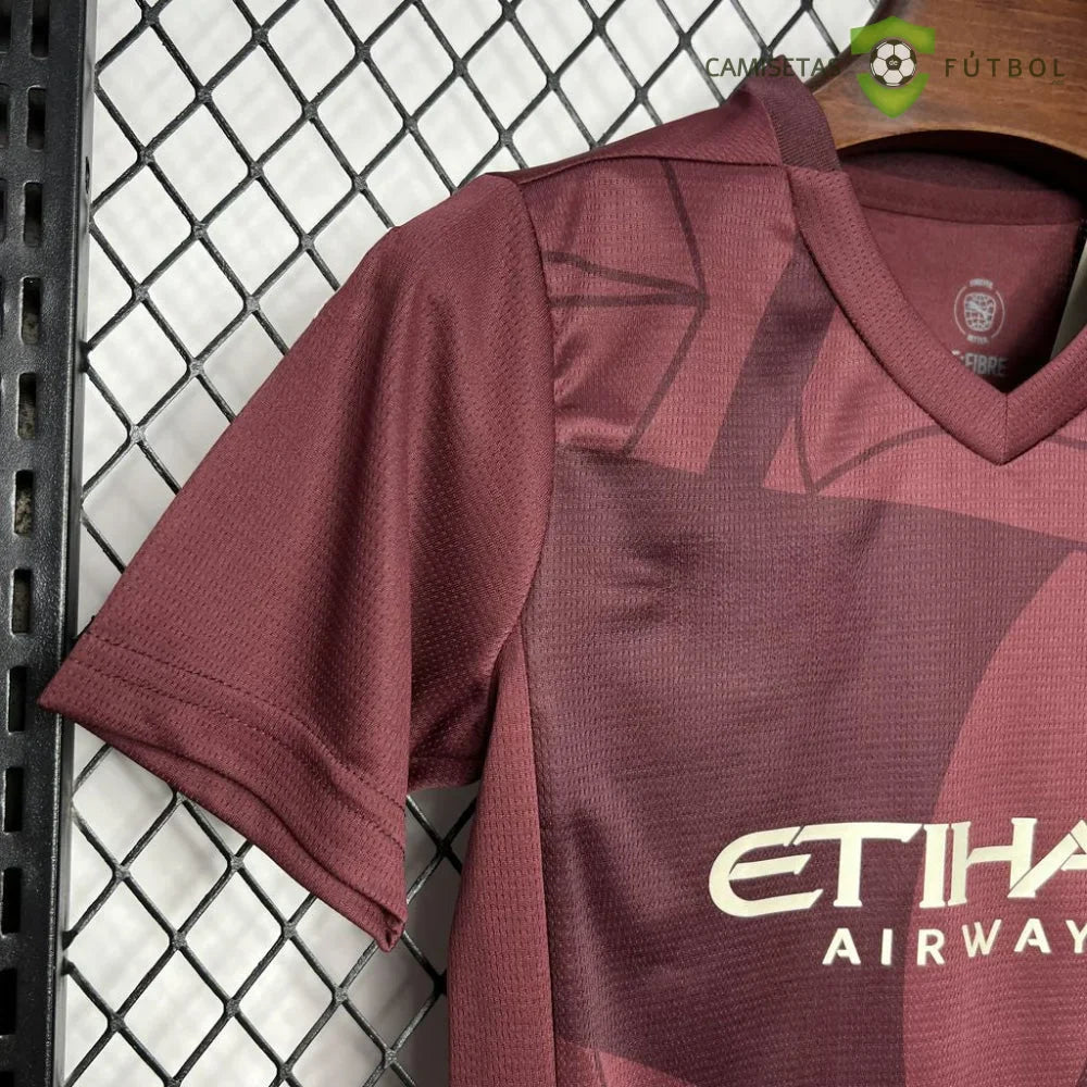 Equipación Manchester City 24-25, 3ª Equipacion, Niño