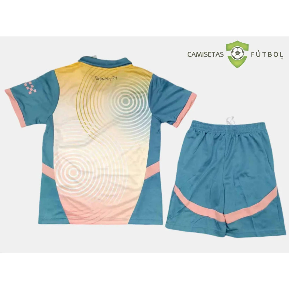 Equipación Manchester City 24-25, 4ª Equipacion, Niño